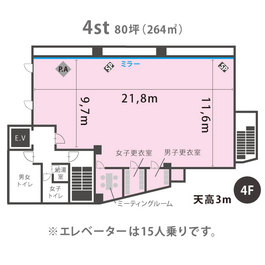 4st（4F）レイアウト図